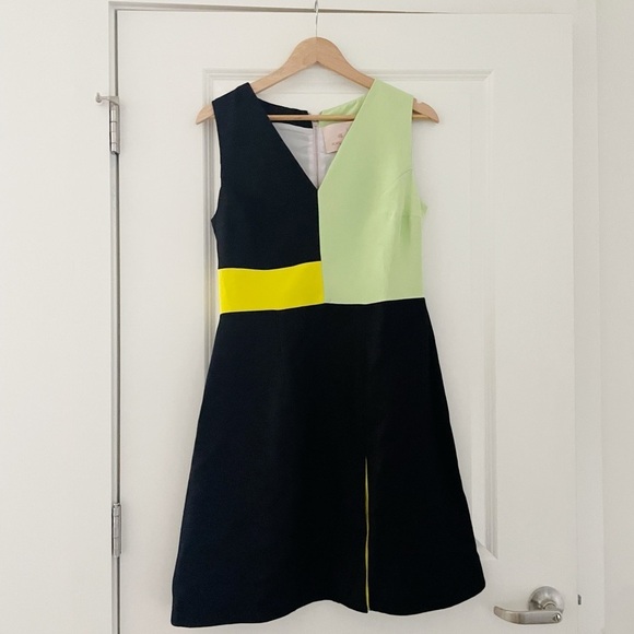Roksanda Iincic Basketweave Colorblock Dress - Picture 3 of 10